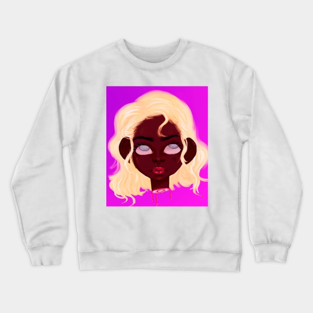 Floating head Crewneck Sweatshirt by gcogle